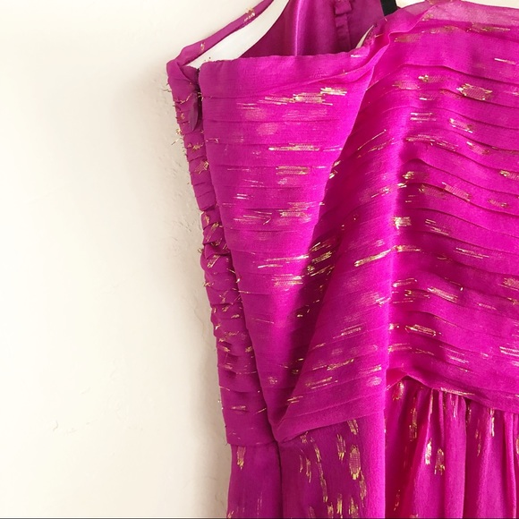 Laundry By Shelli Segal Pink Strapless Gown - Picture 7 of 8